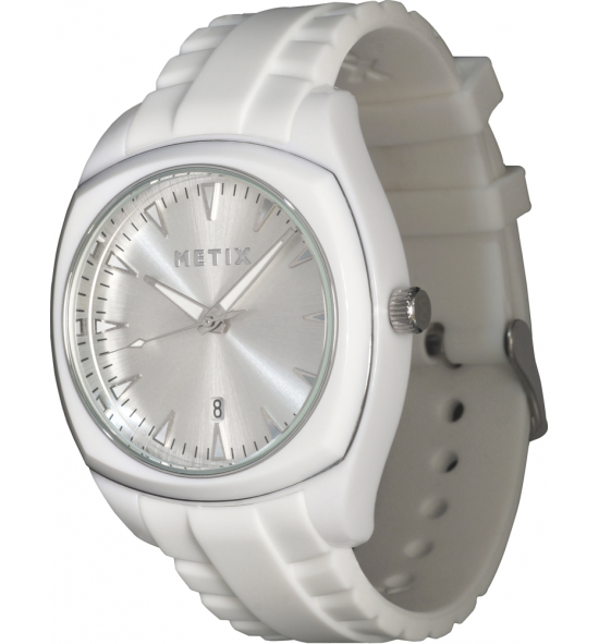 White & Silver